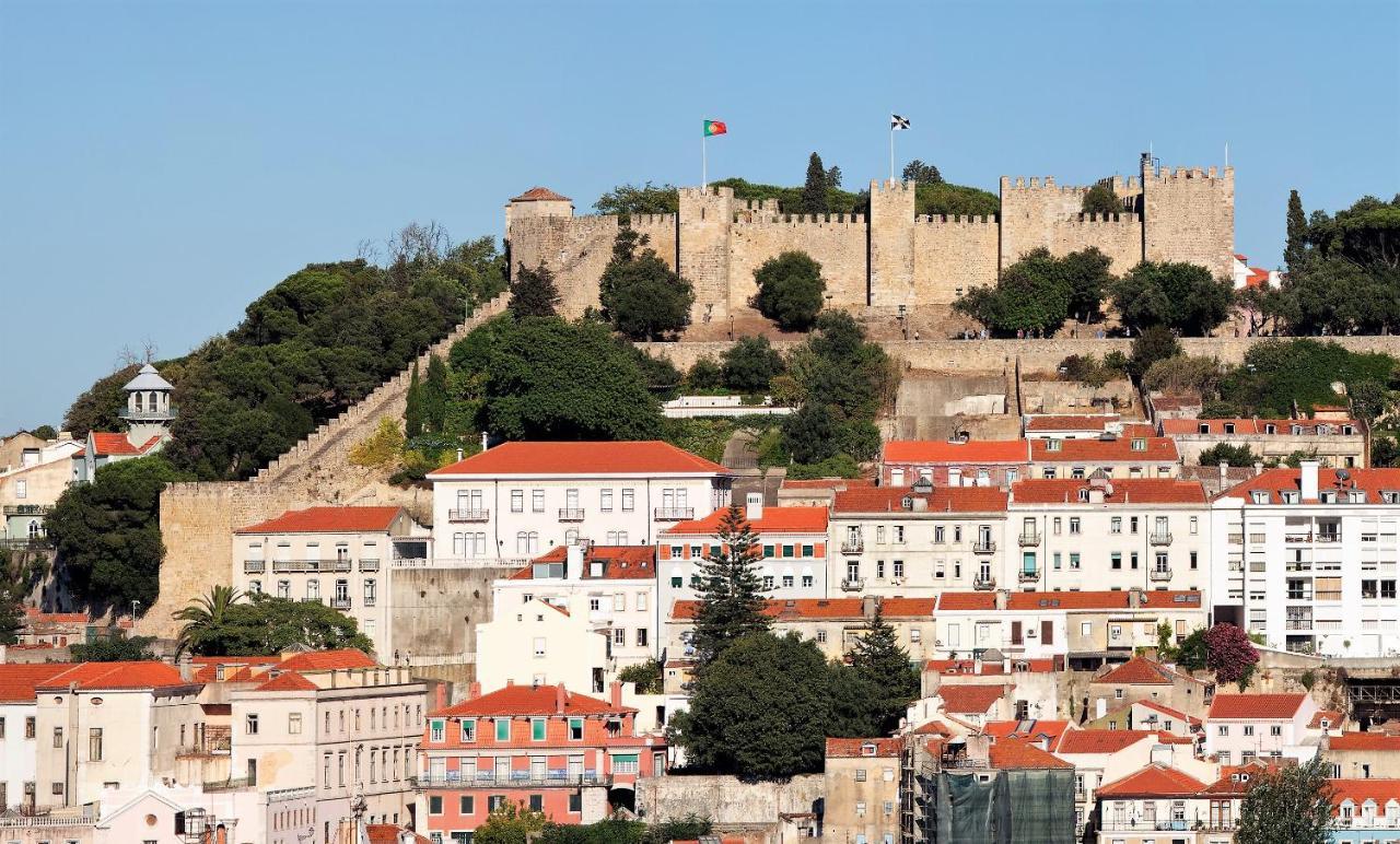 Bl Bairro Alto Famous Bica Funicular Street View Lisboa