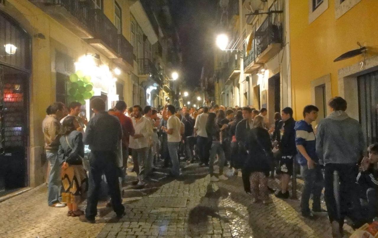 Bl Bairro Alto Famous Bica Funicular Street View Lejlighed