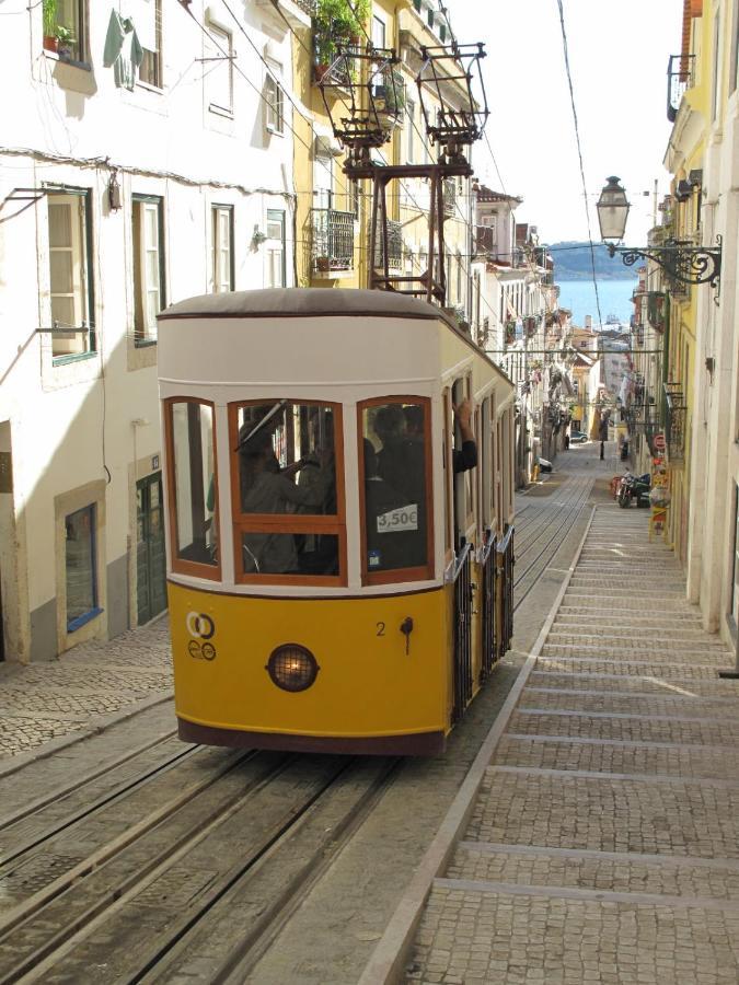 Bl Bairro Alto Famous Bica Funicular Street View * Lisboa