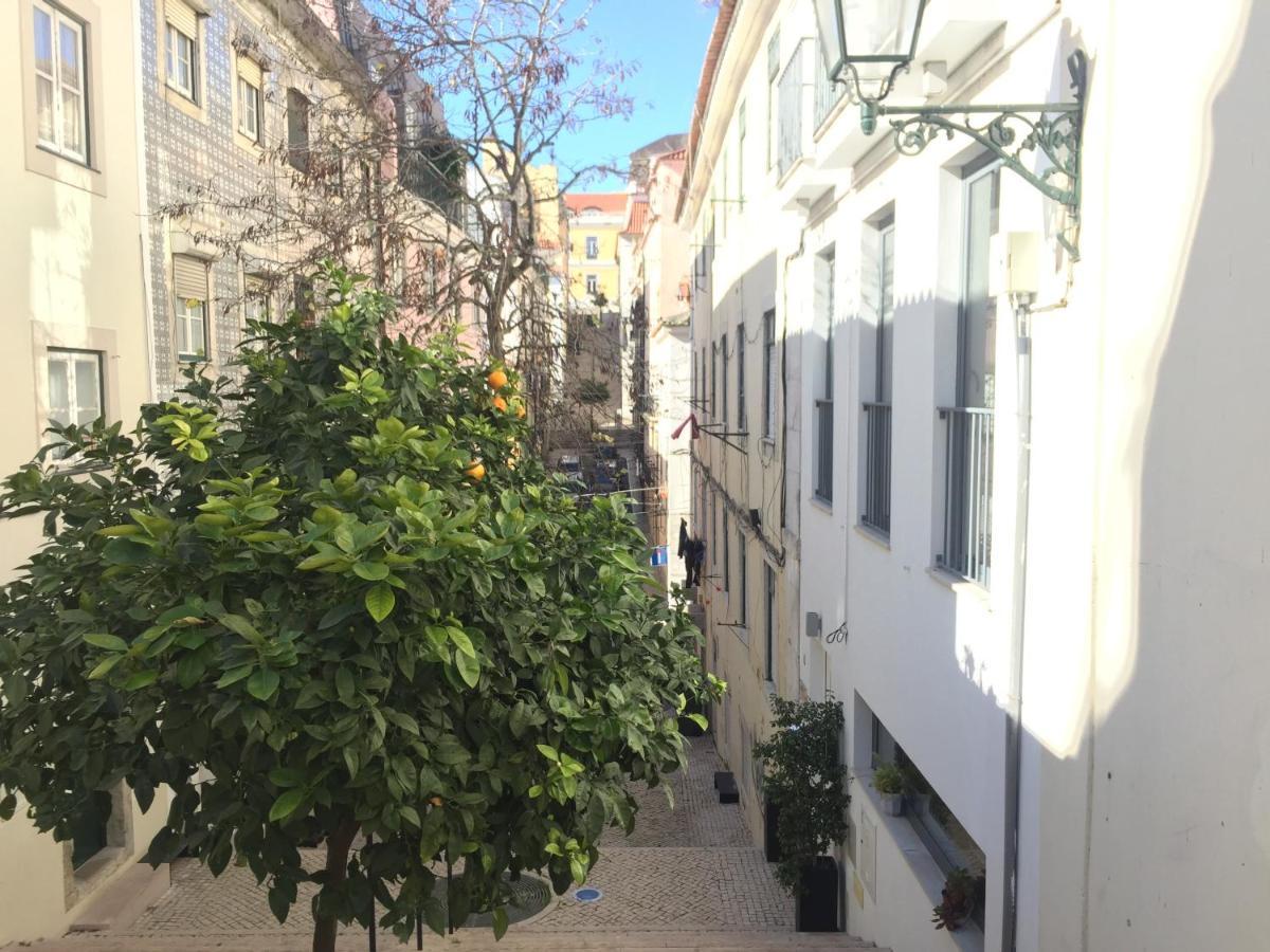 Bl Bairro Alto Famous Bica Funicular Street View Lejlighed Lisboa